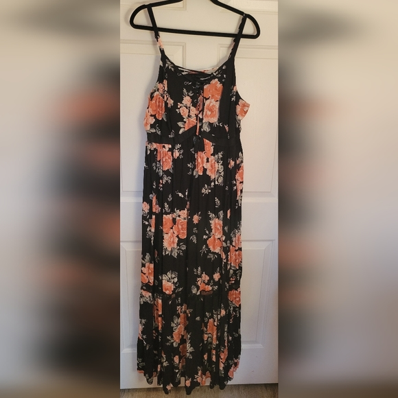 Torrid floral maxi dress size 2 plus size - Picture 1 of 6